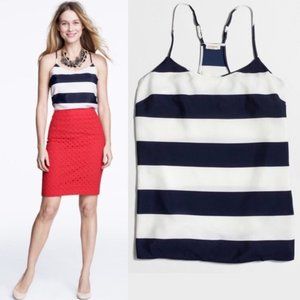 BNWT $54 JCREW FACTORY Stripe Racerback Cami